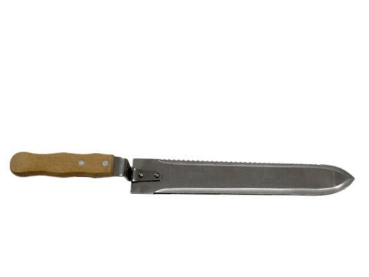 Kavisli ve Düz Taraflı 40cm Bal Açma Araçları Açma Bıçağı