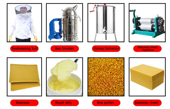 Arı Kraliçe Yetiştirme Sistemi Arıcı için Kırmızı Çok Fonksiyonlu bal arısı kraliçe kafesleri 2