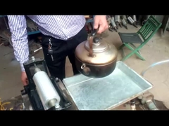 Bee Star paslanmaz çelik el tablet baskı makinesi arı balmumu temel makinesi