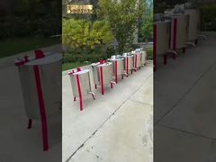 Sıcak satış arı radyal bal işleme ekstraksiyon makinesi Manuel Paslanmaz Çelik Bal Süzme Makinesi