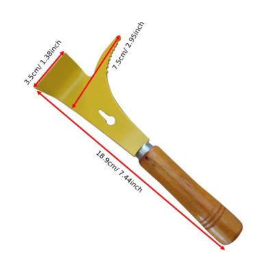 satın al BEESTAR Paslanmaz Çelik Kovan Kazıyıcı Ahşap Saplı - 189mm Uzunluk 35mm Genişlik 98g Ağırlık Çok Fonksiyonlu Arıcılık Kovancılık Aleti Çevrimiçi üretim