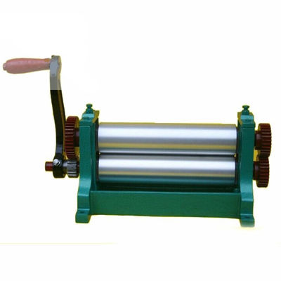 satın al 310mm 450mm Manuel Balmumu Sac Değirmen Rulo Makinesi Çevrimiçi üretim