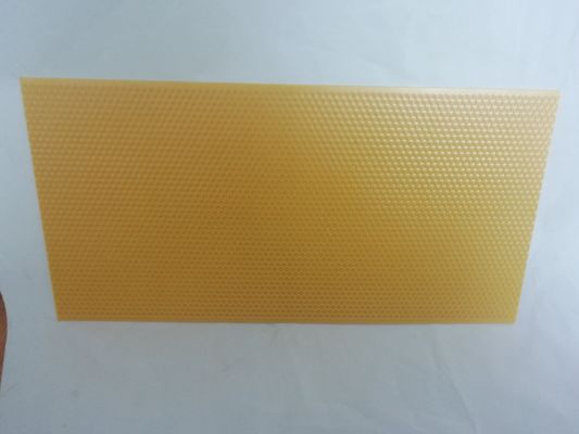 satın al Plastik 5.4mm Sarı Balmumu Temel Sayfaları Çevrimiçi üretim
