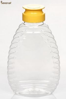 satın al Toptan Fabrika Fiyatı 375ml Özel Plastik Bal Kavanozu ve Kaşık Bal İçin Plastik Şişeler Çevrimiçi üretim