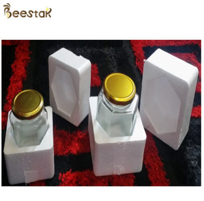 satın al Şeffaf Bal Cam Kavanoz için 180ml 280ml 380ml Bubble Wrap Çevrimiçi üretim