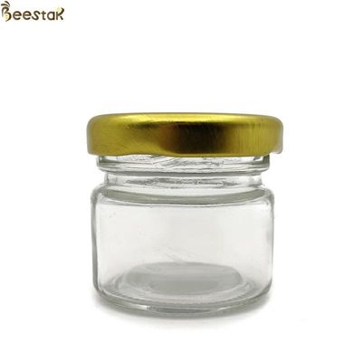 satın al 25ml cam bal kavanozları toplu Boş Depolama Cam Kavanoz Cam Bal Şişeleri Çevrimiçi üretim