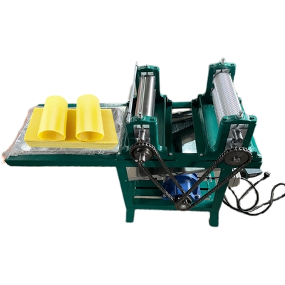 Düz Levha Makinesi 86 * 310mm ile Elektrikli Balmumu Vakfı Kabartma Makinesi