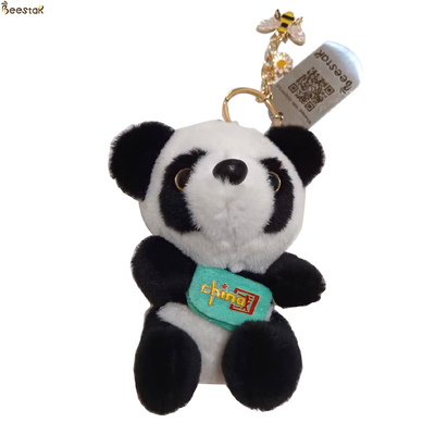 Tatlı Küçük Panda Anahtar Zinciri Sichuan Dev Panda Bebek Çapraz Kolye