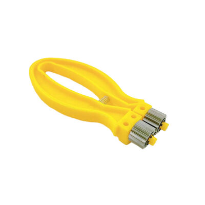 Plastic Handle Wire Crimper with 13cm Length and Yellow Zinc Plated for Beehive Frames Beekeeping Tool
