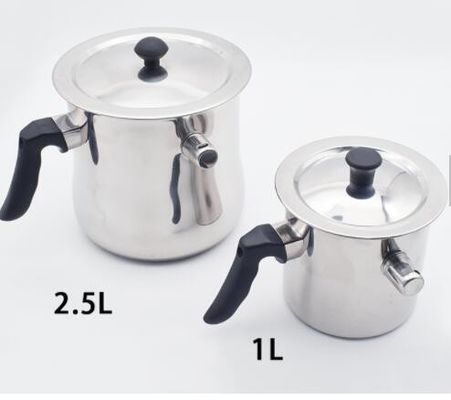 1.5 L Arı Kovanı Ekipmanları Küçük Balmumu Sus Gıda Sınıfı 09HN-10-1 Erime Pot