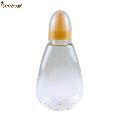 Bal İçin Yüksek Kaliteli 280ml Boş Şişeler Özel Şeffaf Bal Plastik Kavanoz