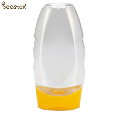 Gıda Sınıfı Plastik Fabrika Fiyatı Özel Plastik Bal Kavanozu ve Kaşığı 335ml Boş