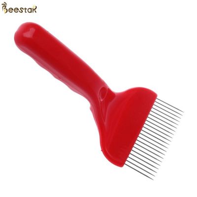 Kırmızı Kalın Saplı Bal Kapak Açma Aletleri Kovan Aletleri Arıcılık Kapak Açma Çatalı